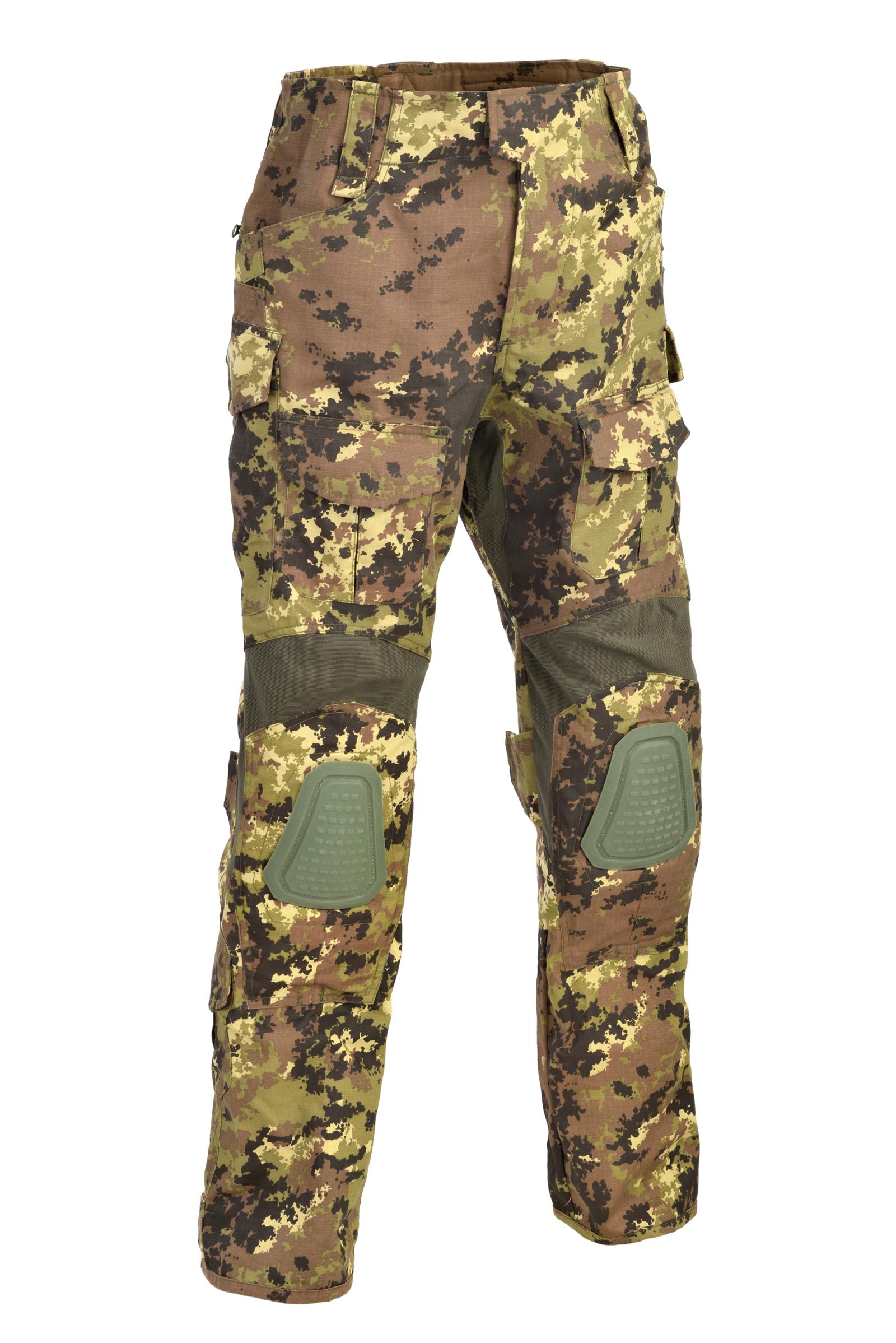 DEFCON 5 GLADIO TACTICAL PANTS WITH PLASTIC KNEE PADS - D5-3227 - Trousers  and Shorts - Defcon 5 Italy