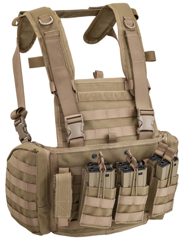 DEFCON 5 MOLLE RECON CHEST RIG - D5-RC901 - Tactical Vests and Belts ...